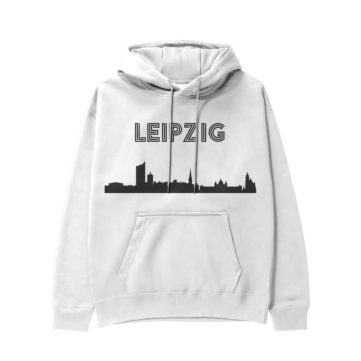 Hoodie - Leipzig Skyline