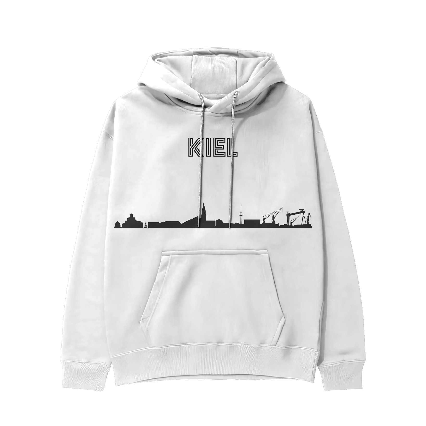 Hoodie - Kiel Skyline