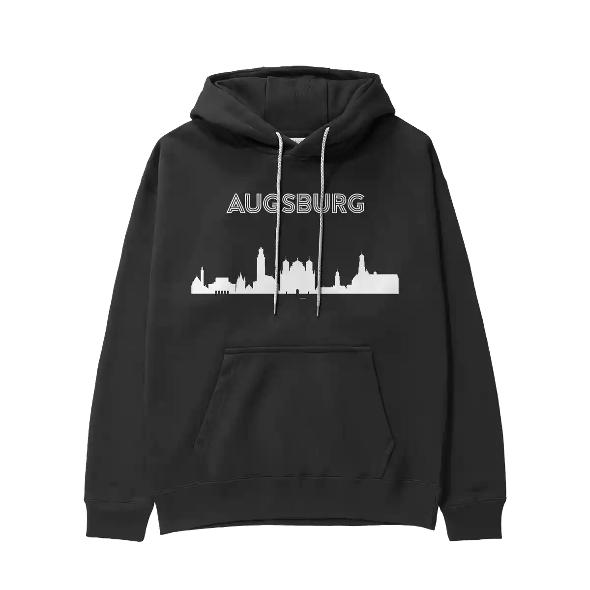 Hoodie - Augsburg Skyline
