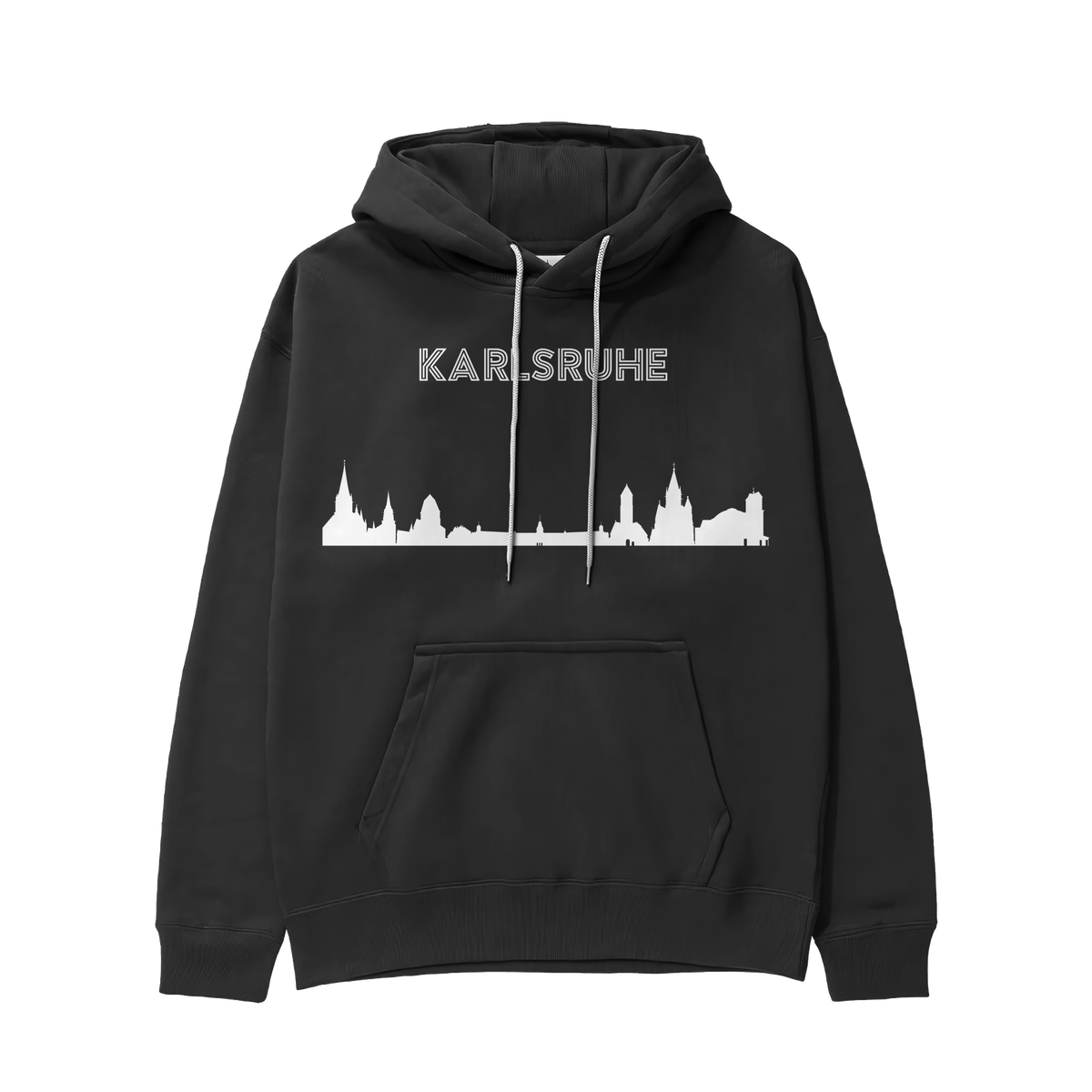 Hoodie - Karlsruhe Skyline