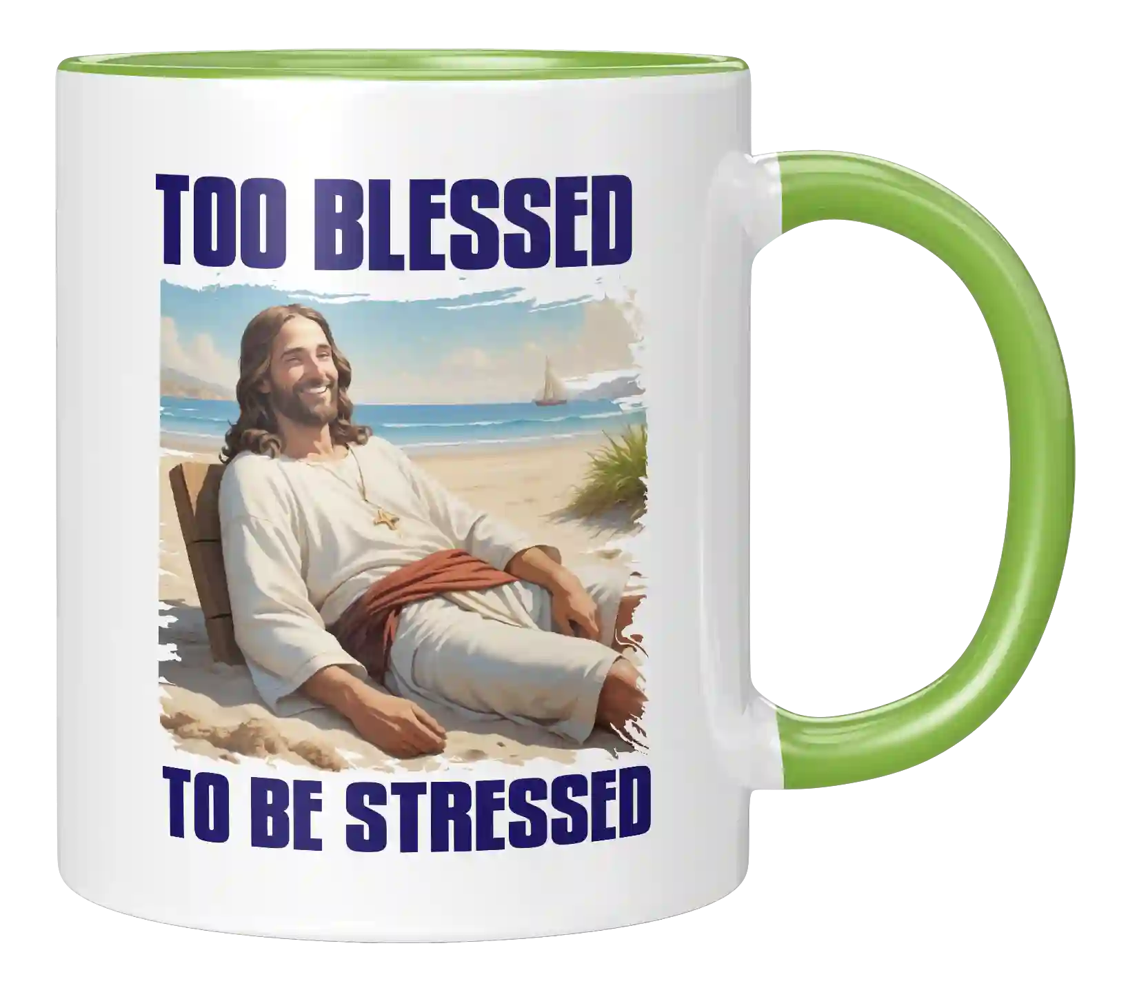 Tasse - too blessed to be stressed
