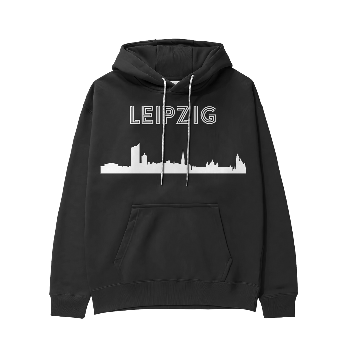 Hoodie - Leipzig Skyline