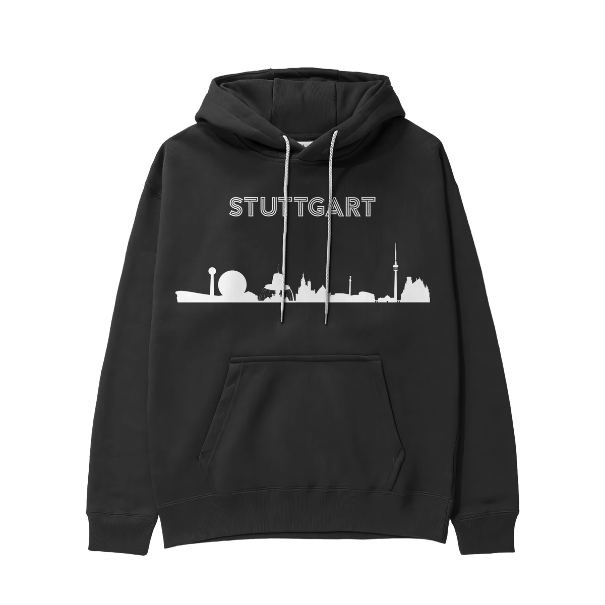 Hoodie - Stuttgart Skyline