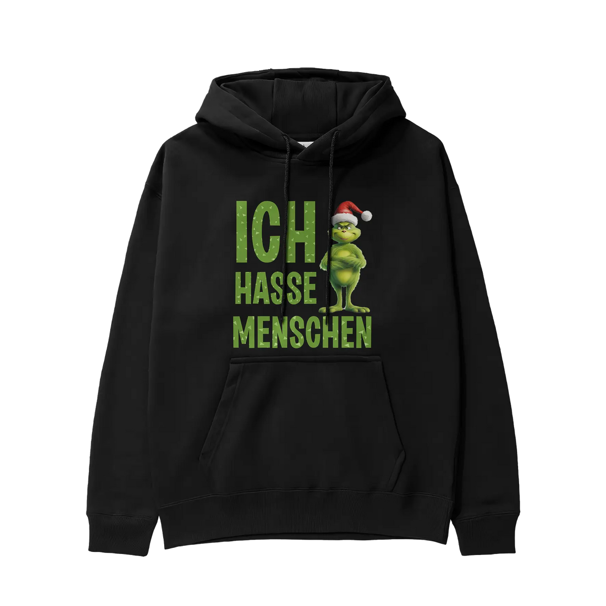 Hoodies - Ich hasse Menschen (Grinch)
