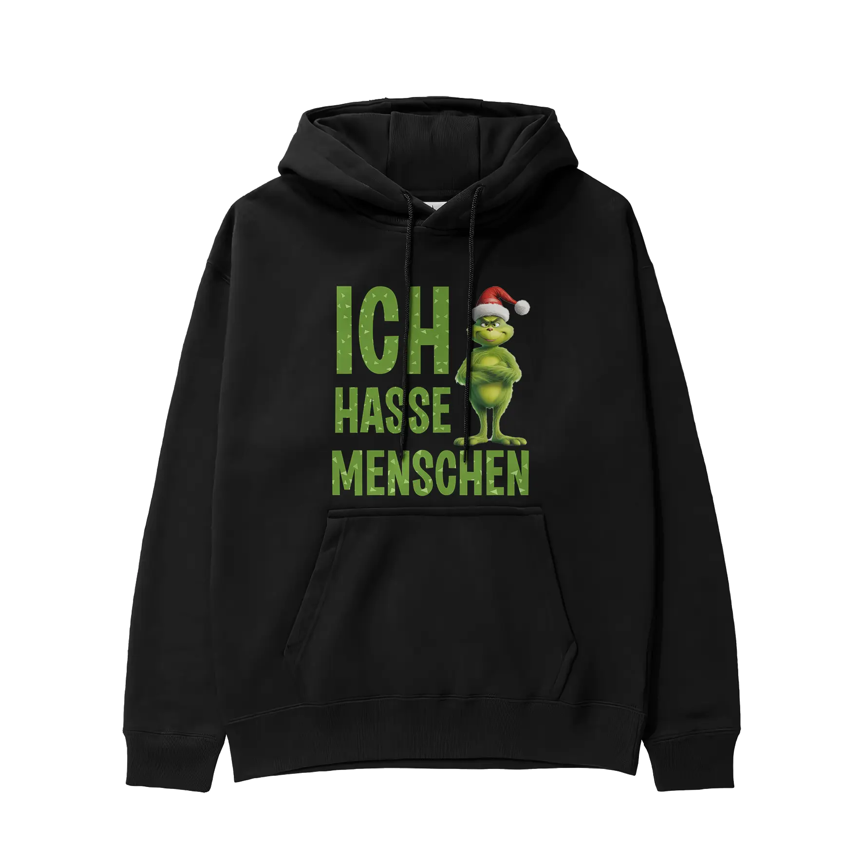 Hoodies - Ich hasse Menschen (Grinch)