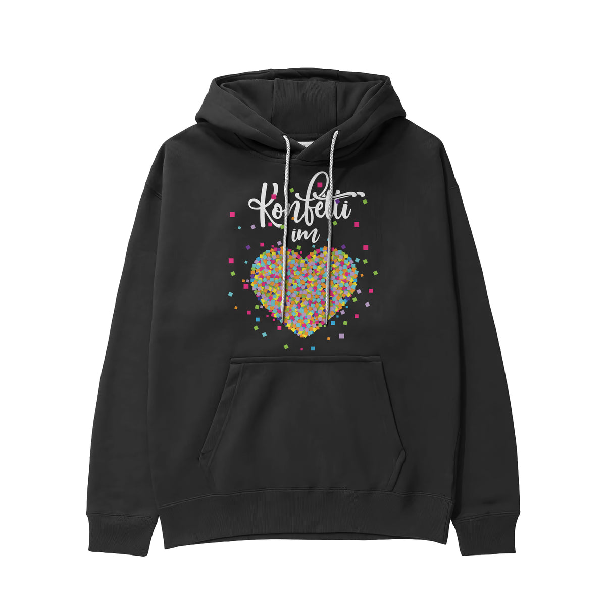 Hoodie - Konfetti im Herzen