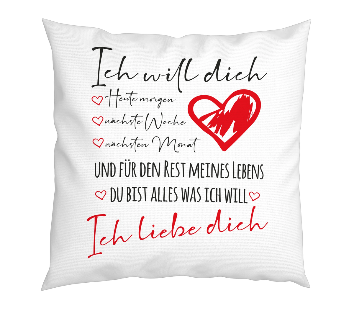Kissen - Ich will dich