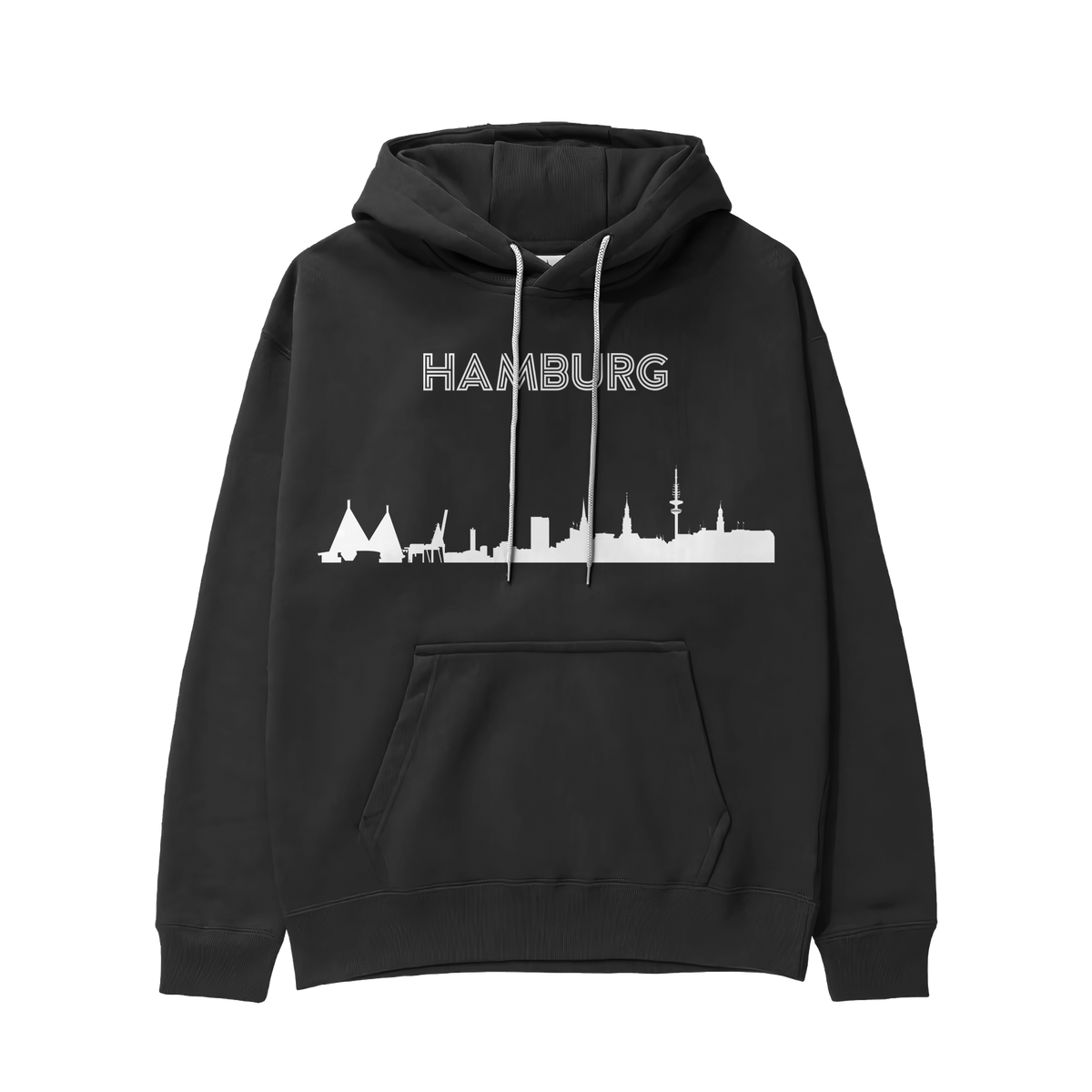 Hoodie - Hamburg Skyline