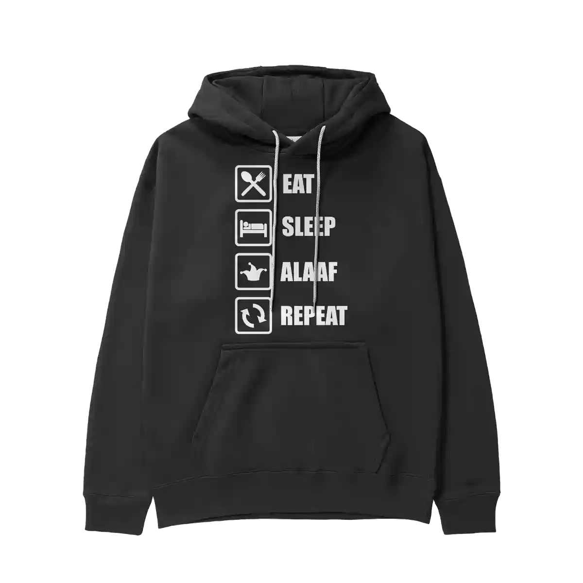 Hoodie - Eat Sleep Alaaf Repeat