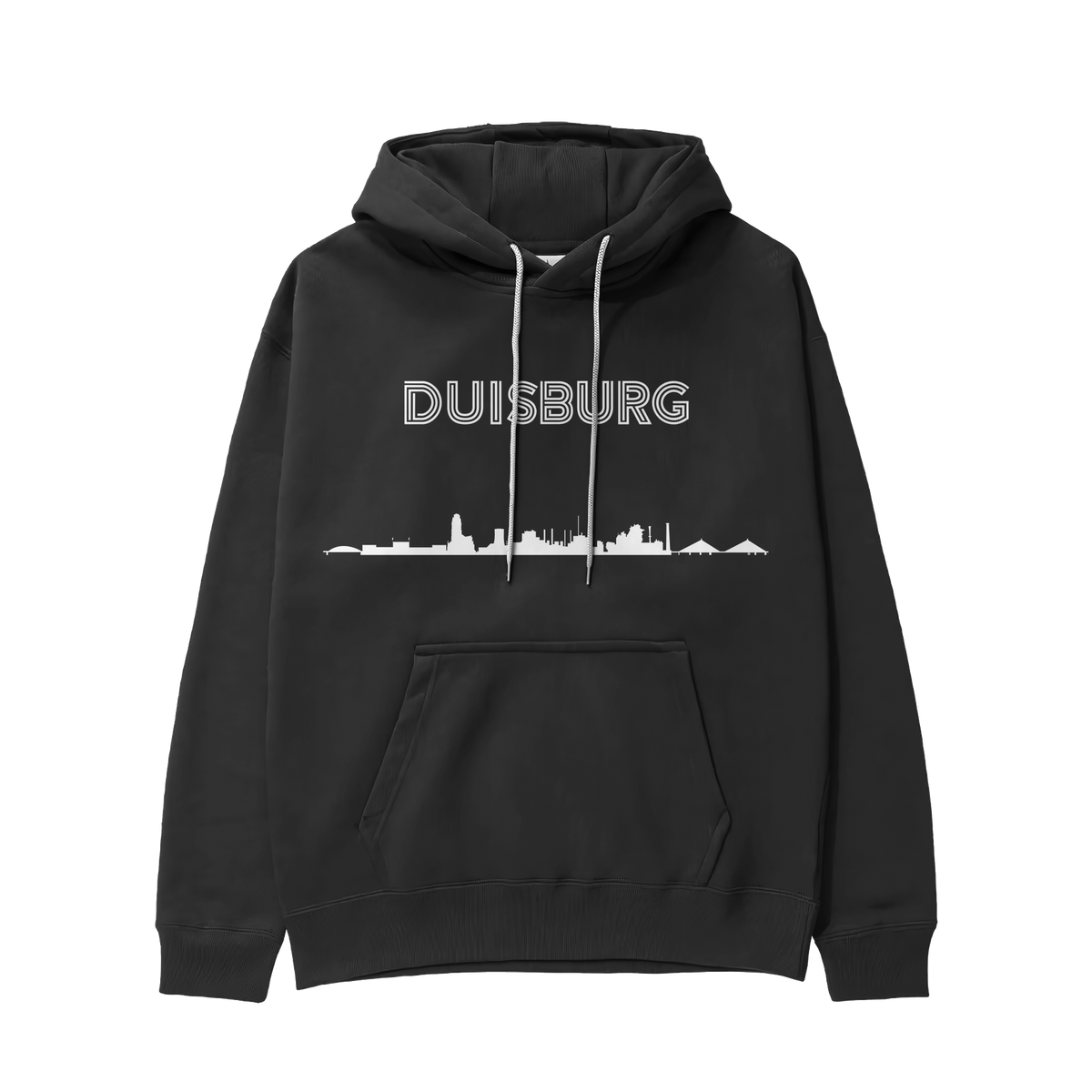Hoodie - Duisburg Skyline