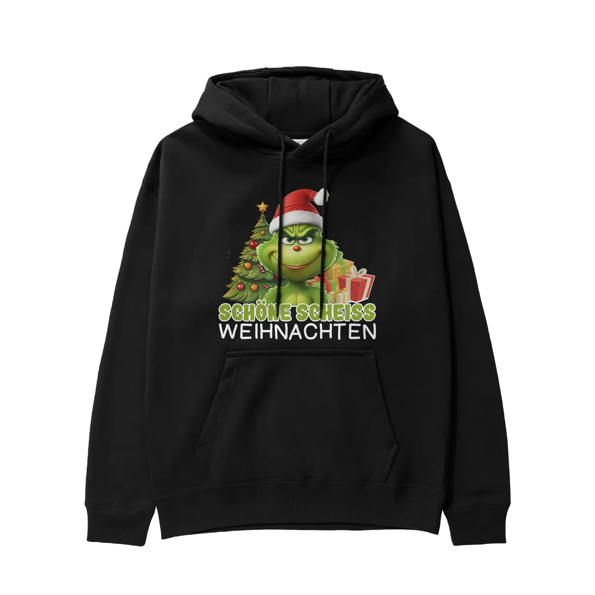 Hoodies - Scheiss Weihnachten (Grinch)