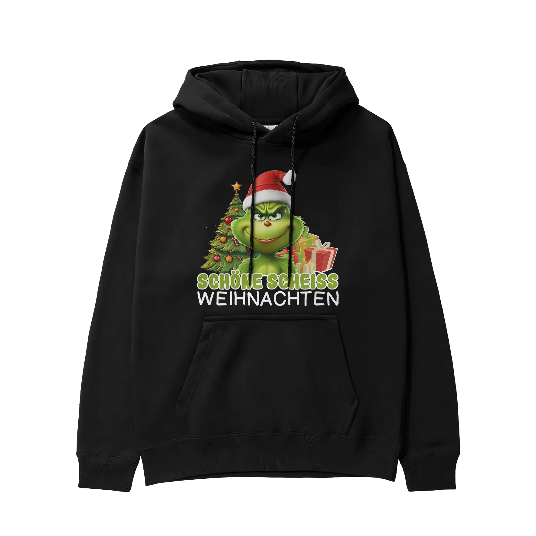 Hoodies - Scheiss Weihnachten (Grinch)