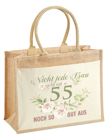 Jutetasche - Nicht jede Frau