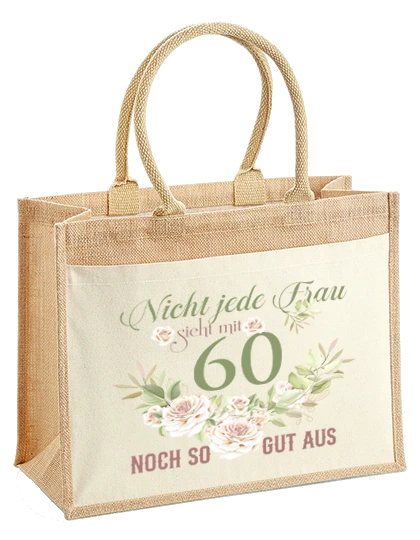 Jutetasche - Nicht jede Frau