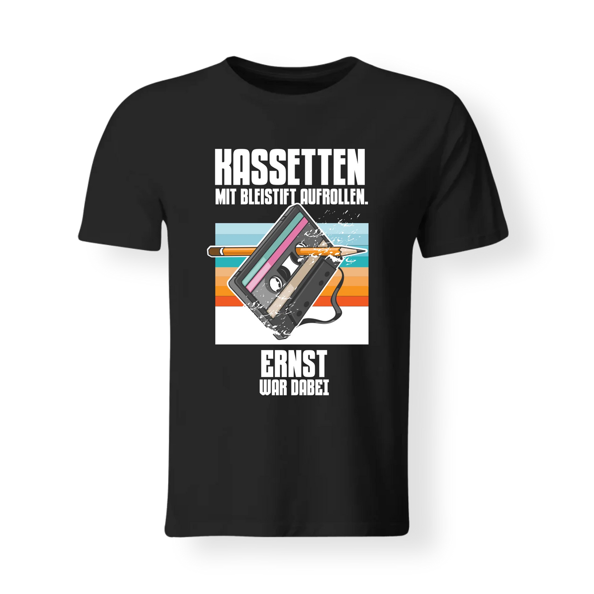Men Crew Neck Black