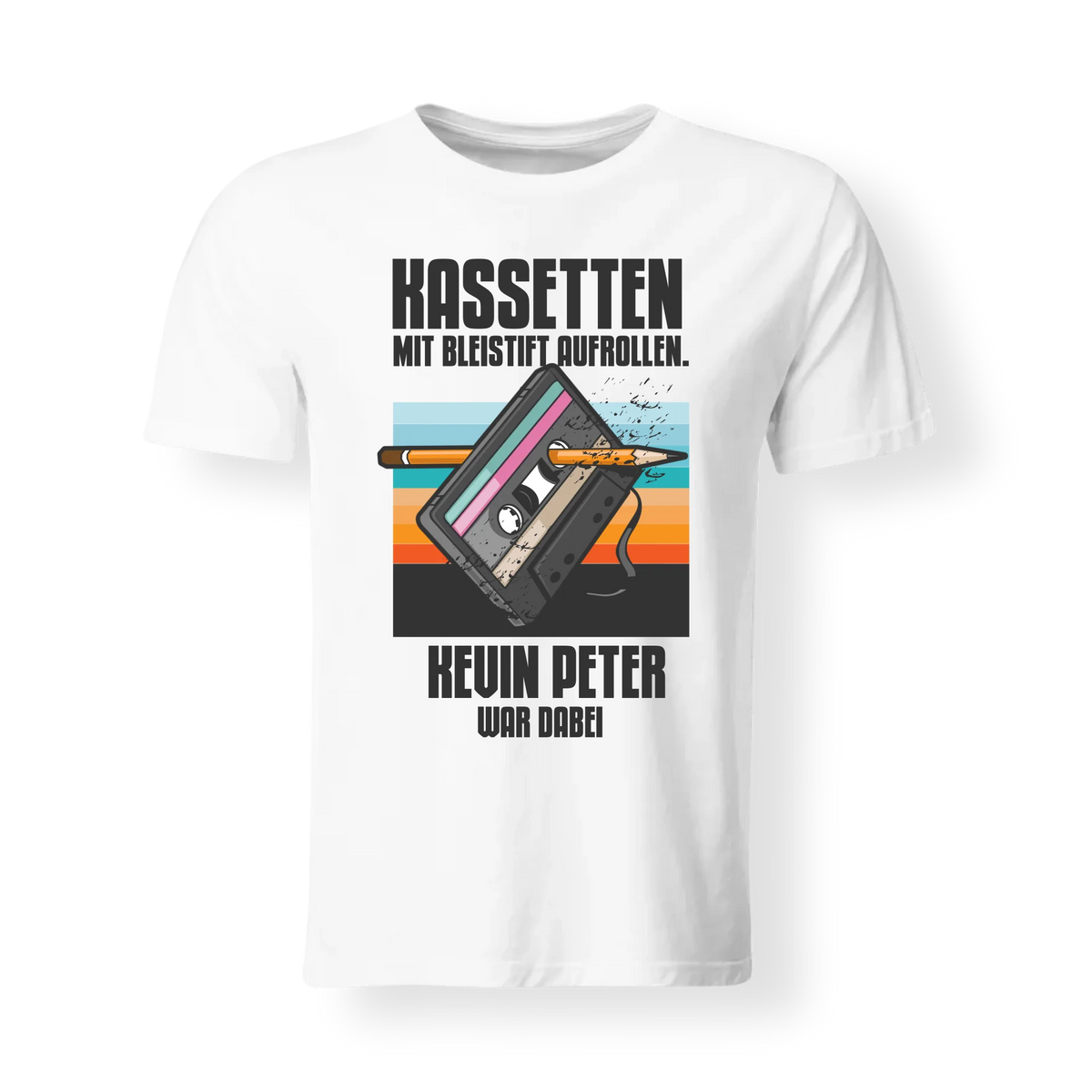 Men Crew Neck White