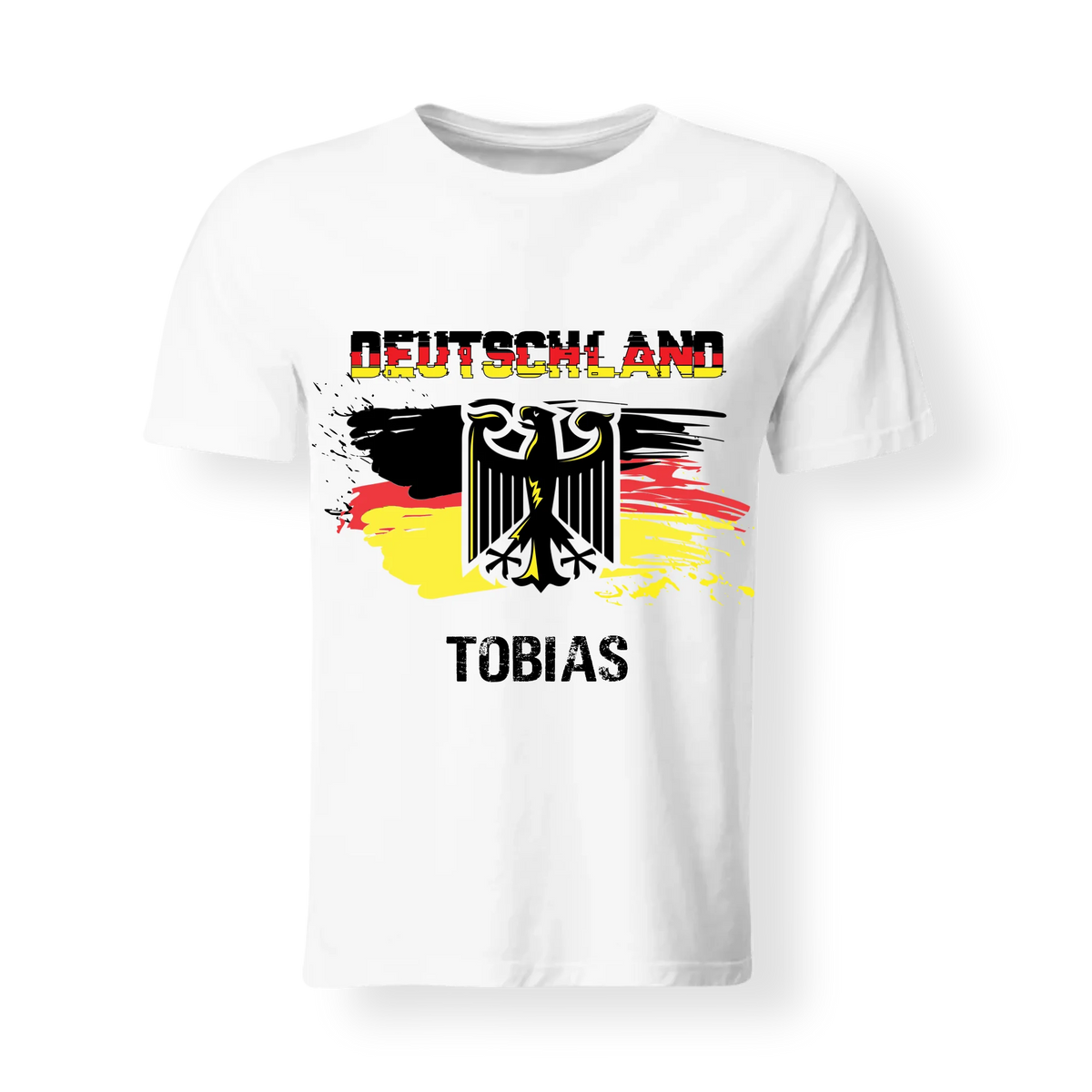 Men Crew Neck White