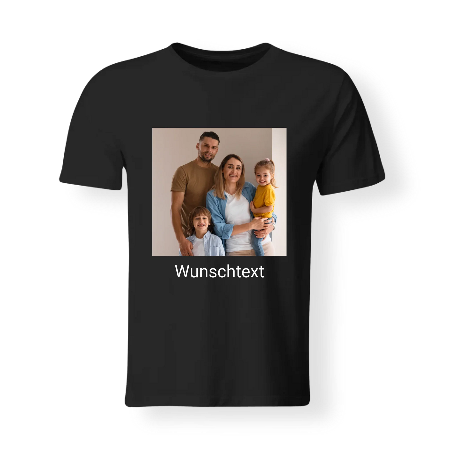 Men Crew Neck Black
