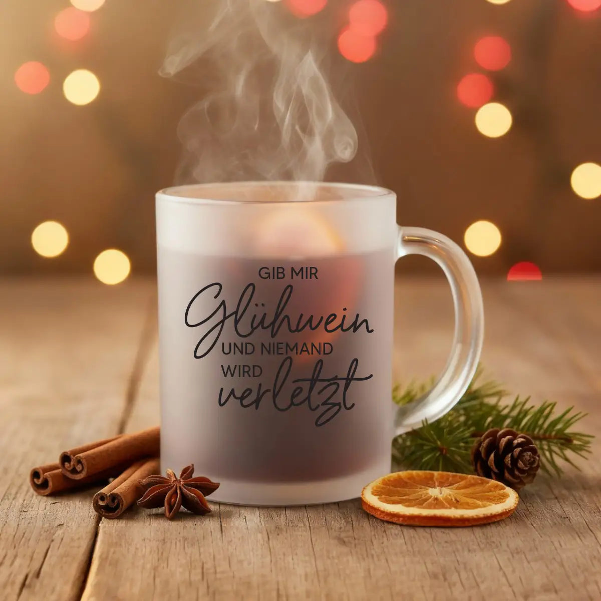 Glühweintasse - Glühwein ist wie ein Tee nur lustiger!