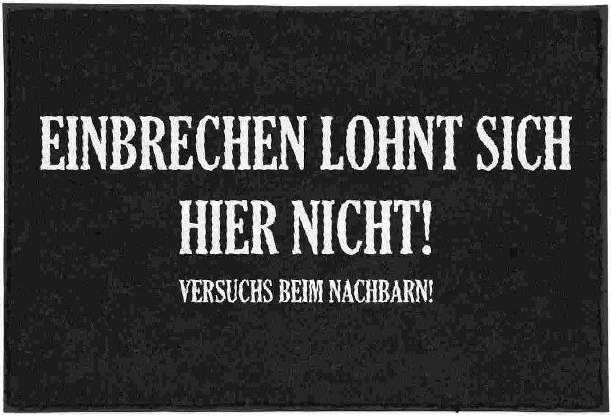 Fußmatten - Einbrechen