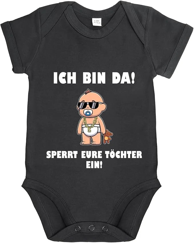 Babystrampler - Ich bin da!
