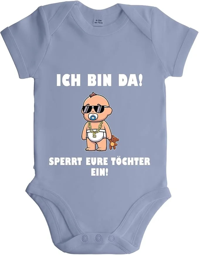 Babystrampler - Ich bin da!