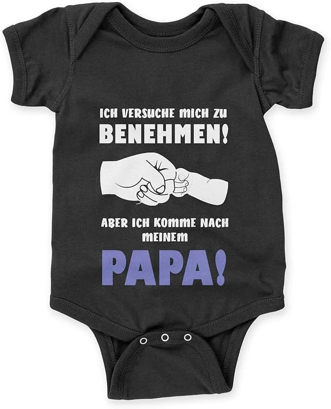 Babystrampler - Benehmen Papa