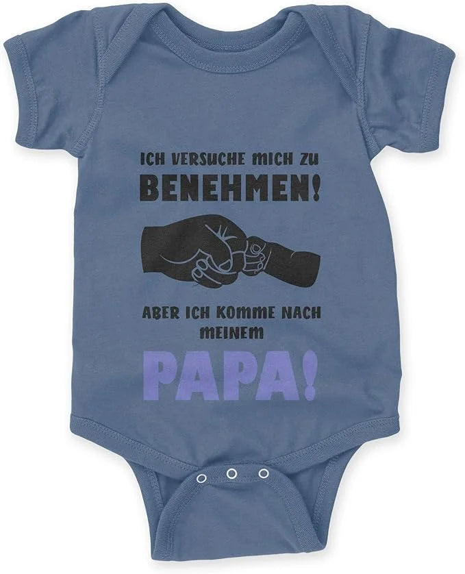 Babystrampler - Benehmen Papa