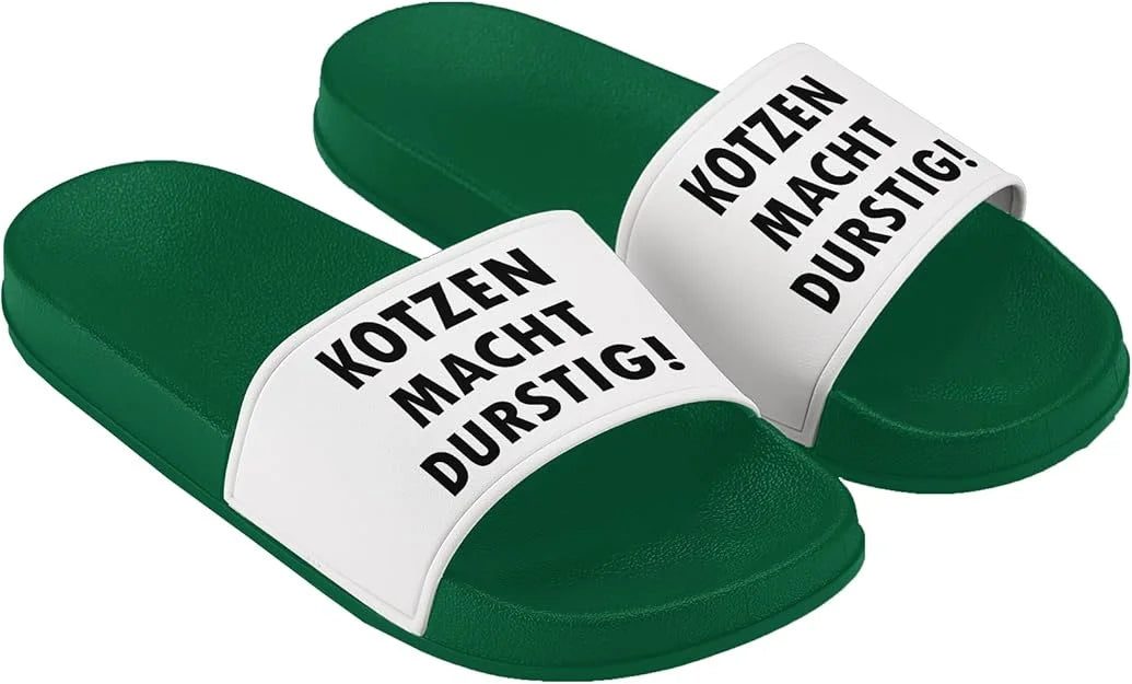Badelatschen - Macht Durstig