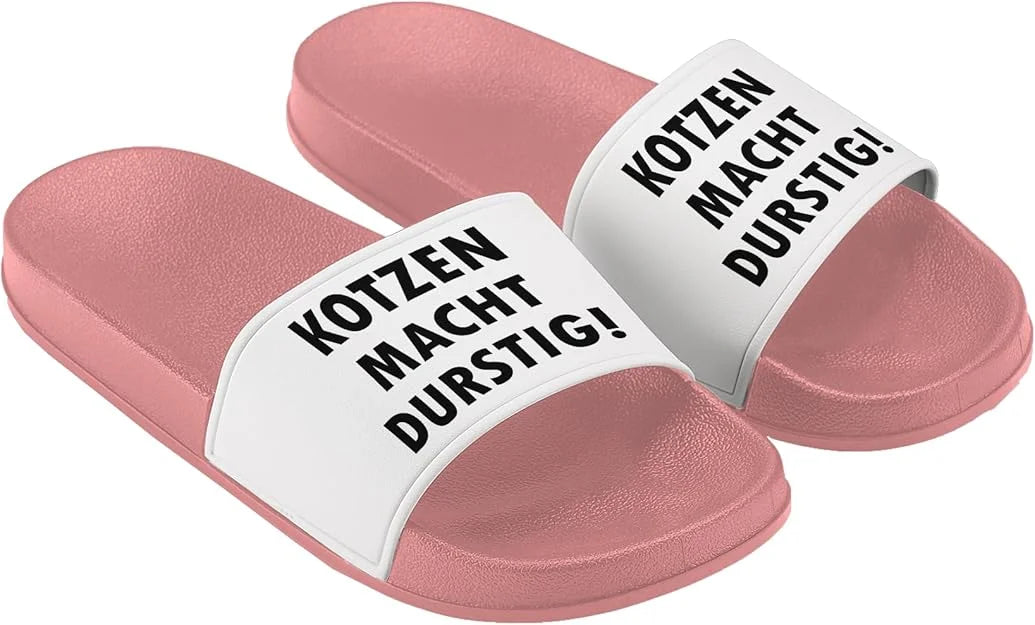 Badelatschen - Macht Durstig