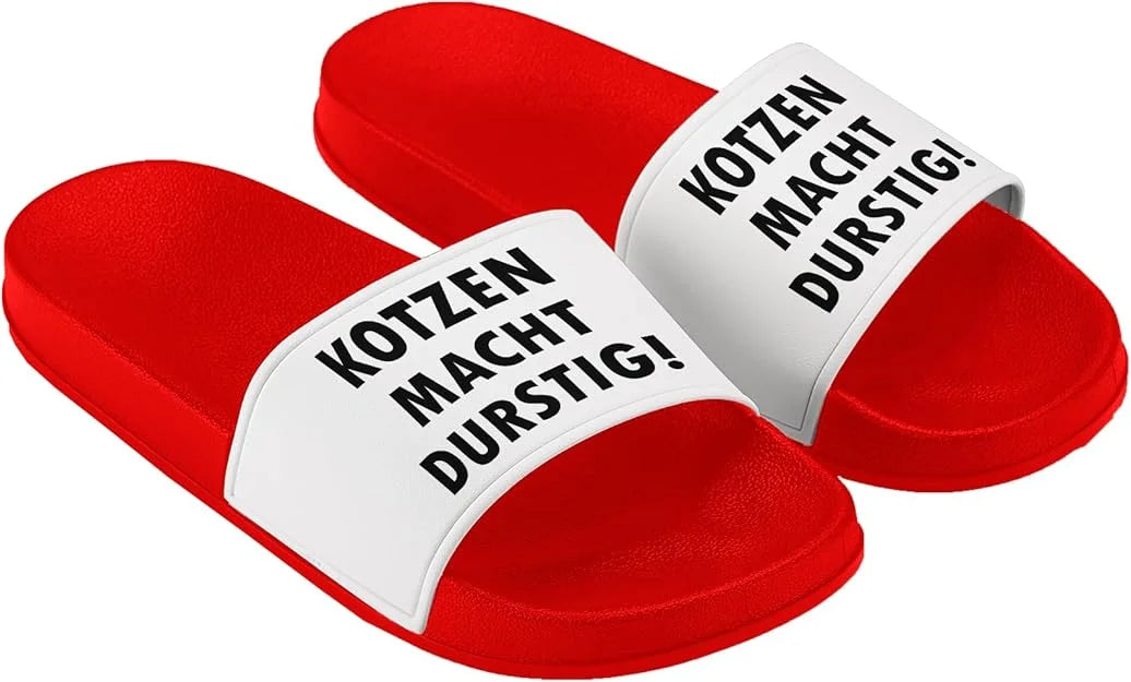 Badelatschen - Macht Durstig