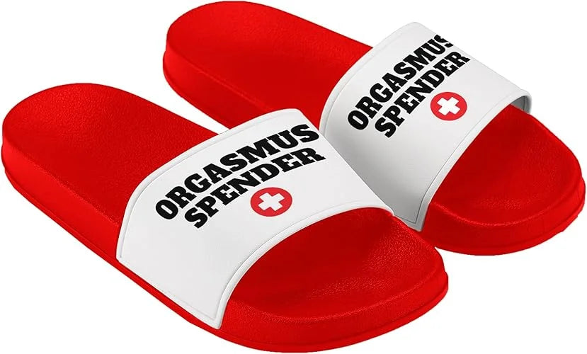 Badelatschen - Orgasmus Spender