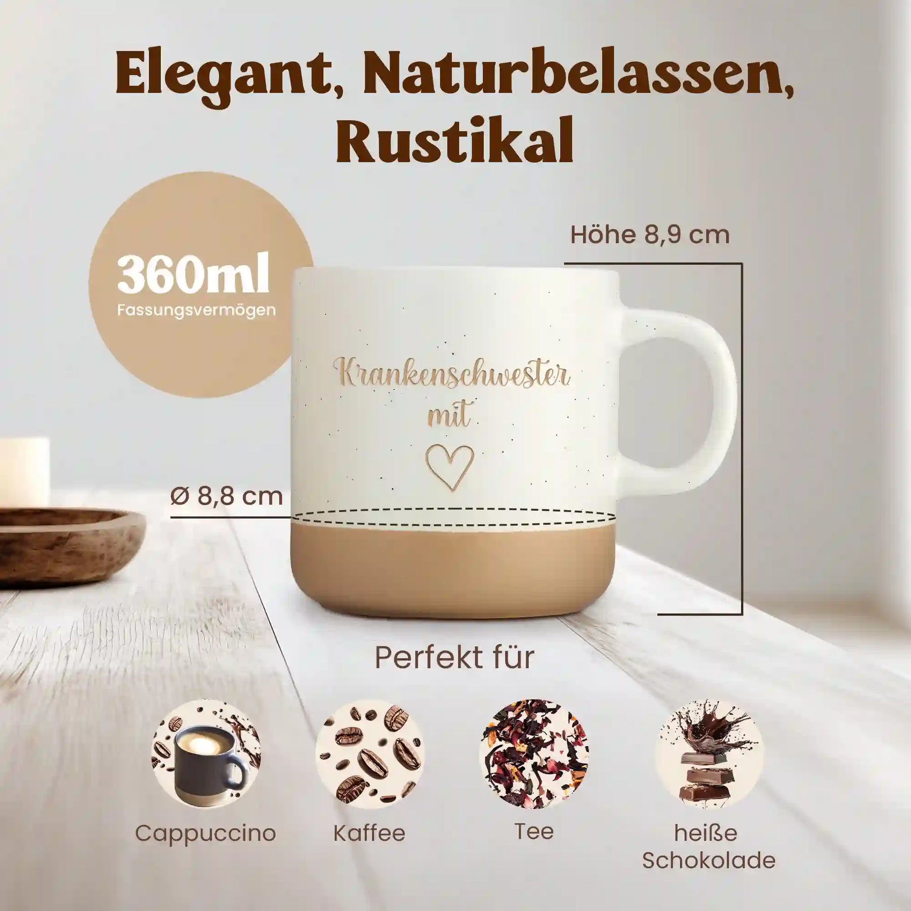 Krankenschwester mit Herz