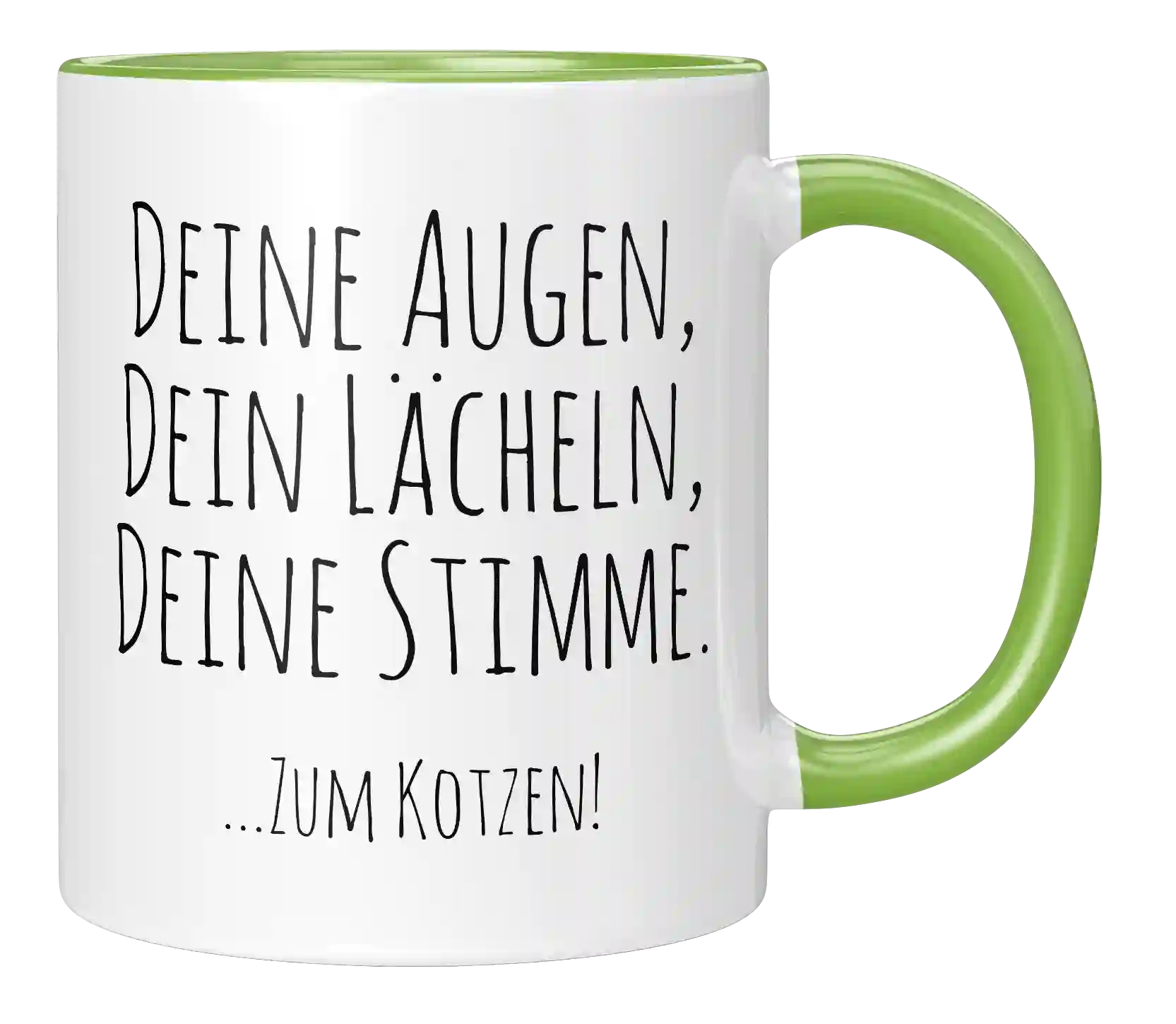 Tasse - Deine Augen, dein Lächeln