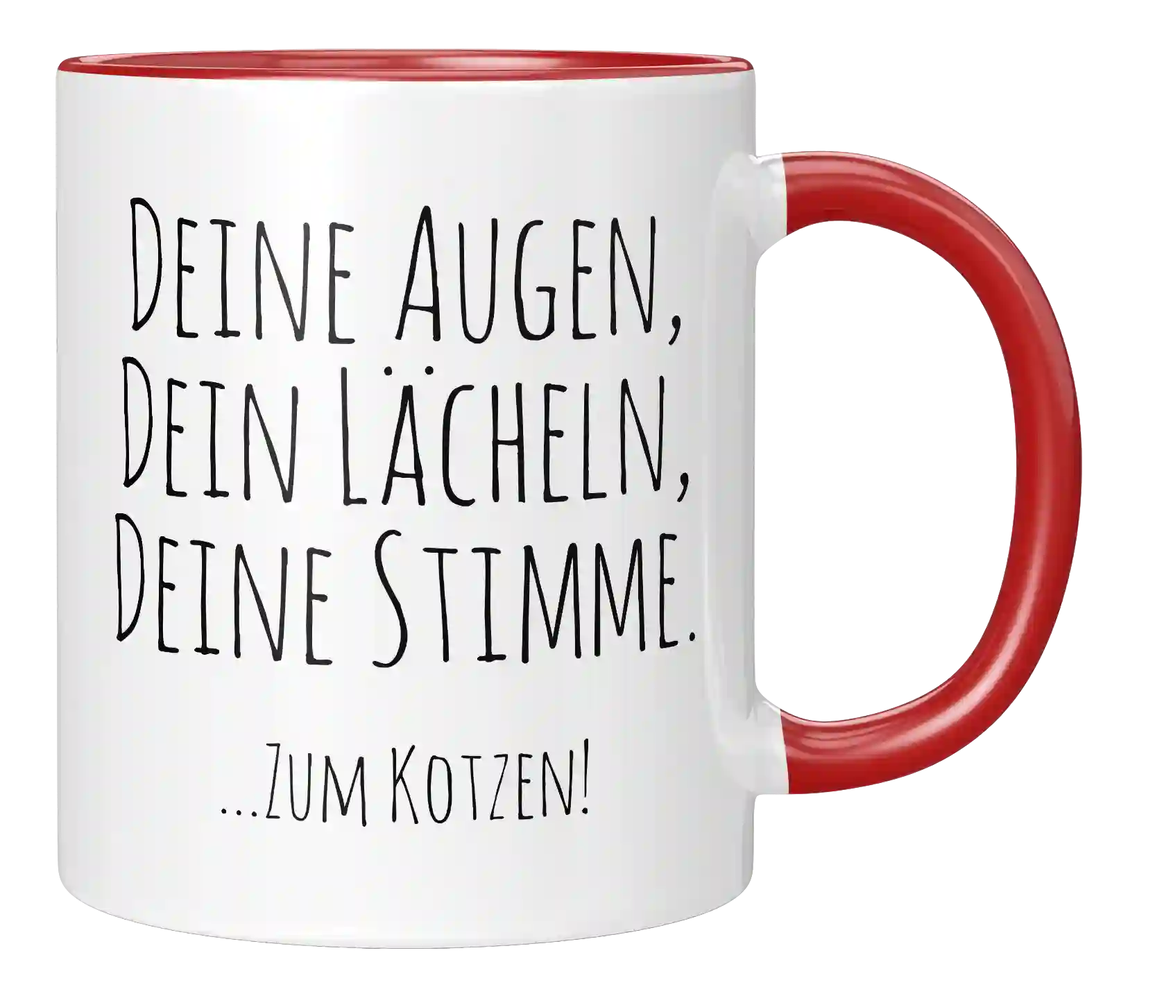 Tasse - Deine Augen, dein Lächeln