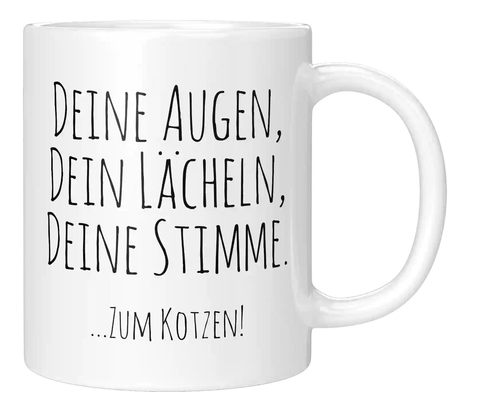 Tasse - Deine Augen, dein Lächeln