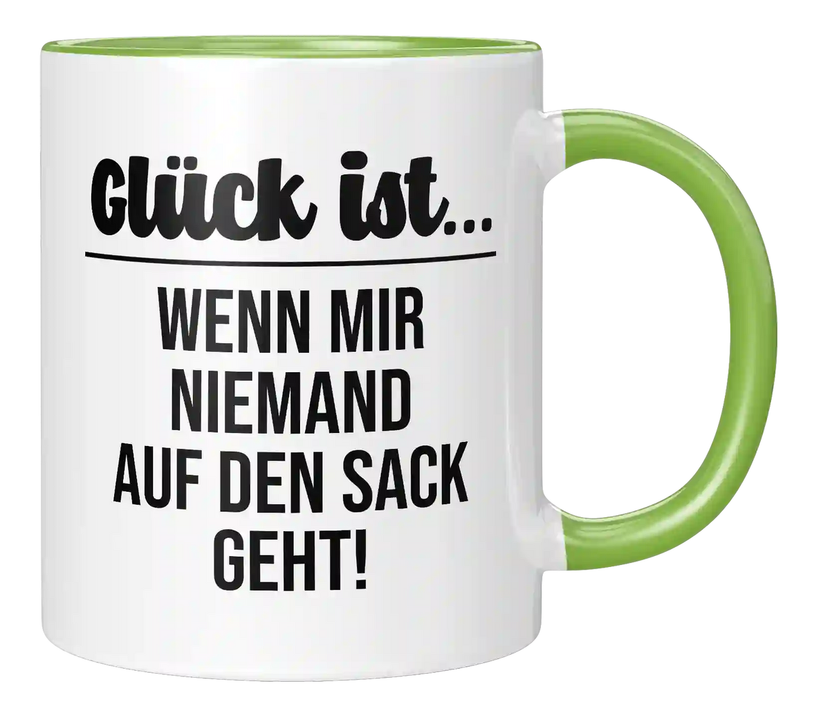 Tasse - Wenn mir niemand auf den Sack geht