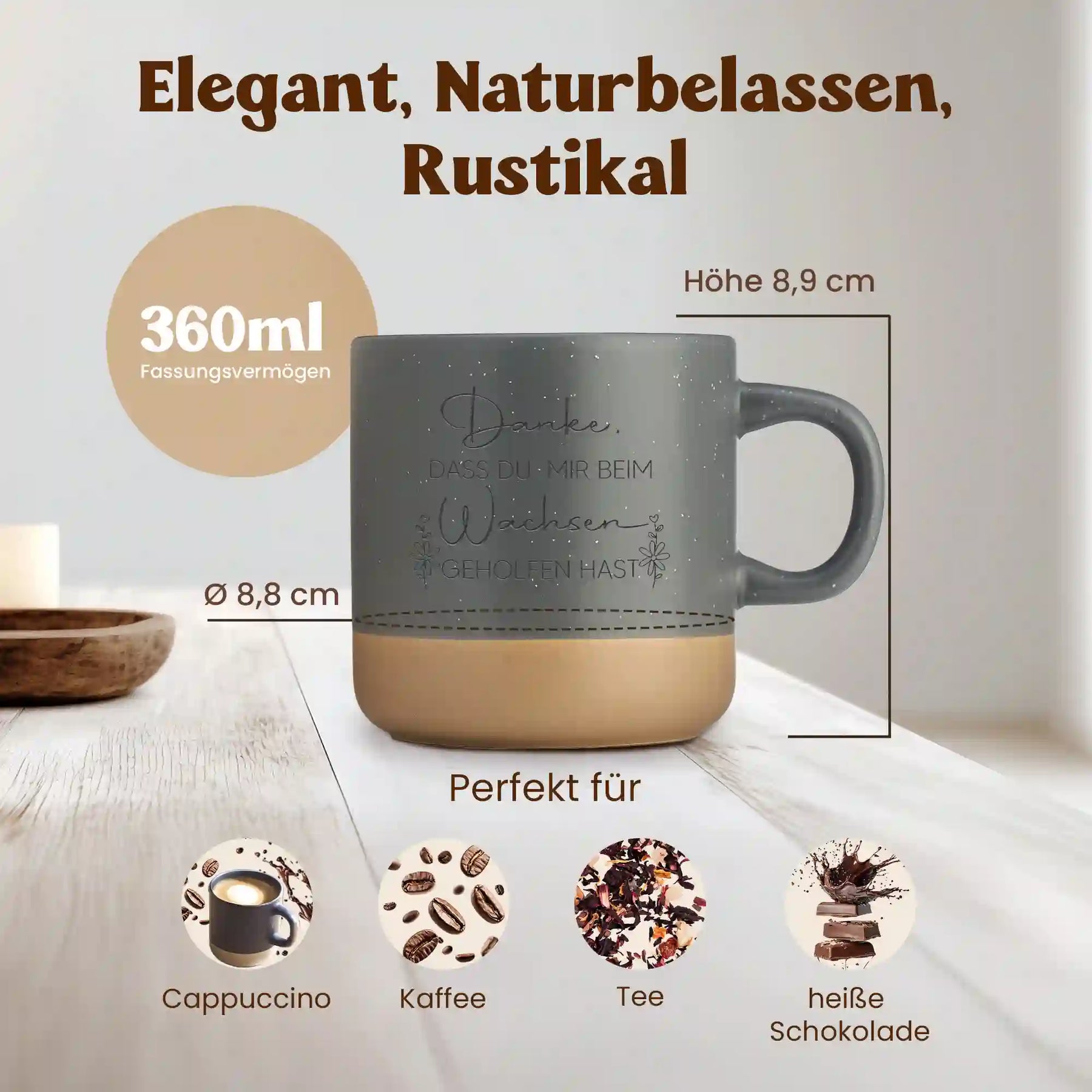 Danke, dass du mir beim wachsen geholfen hast