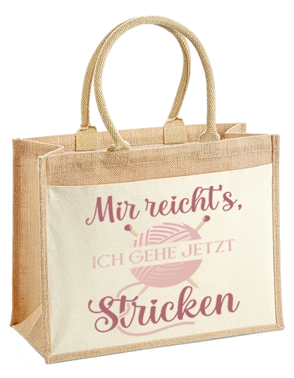 Jutetasche - Mir reichts