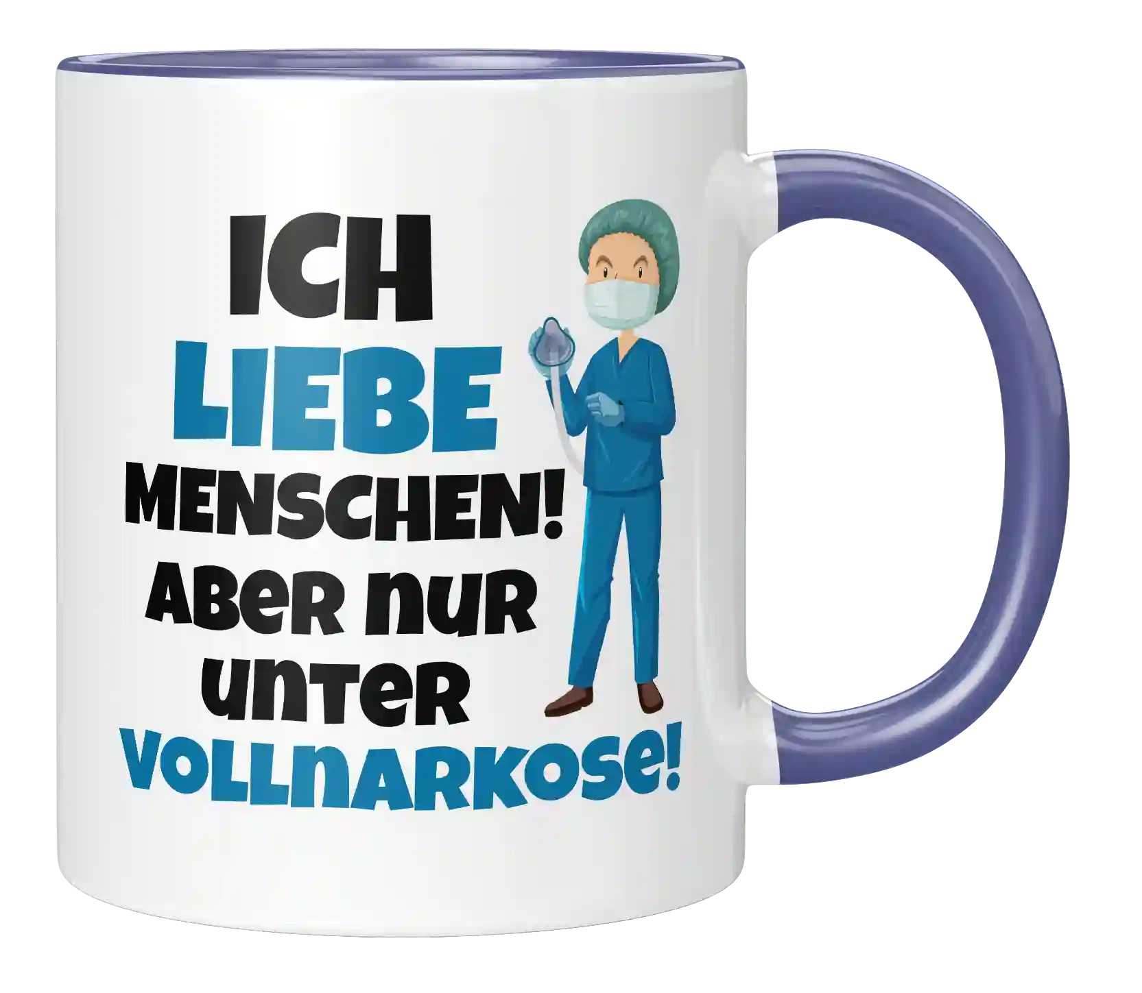 Tasse - Ich liebe Menschen