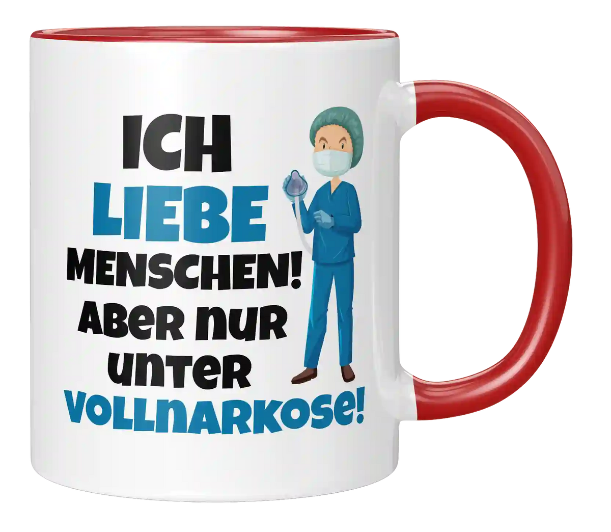 Tasse - Ich liebe Menschen