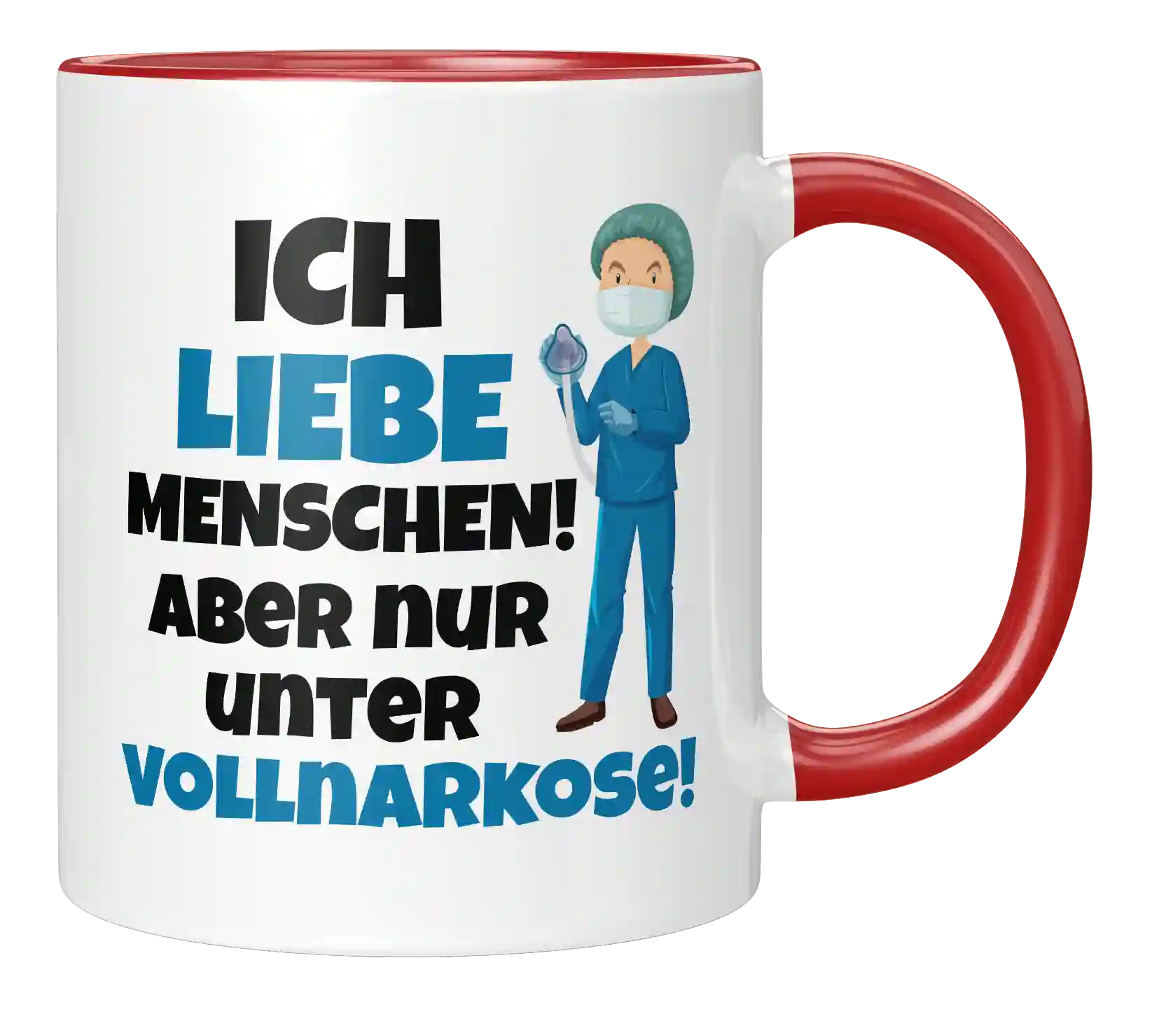 Tasse - Ich liebe Menschen