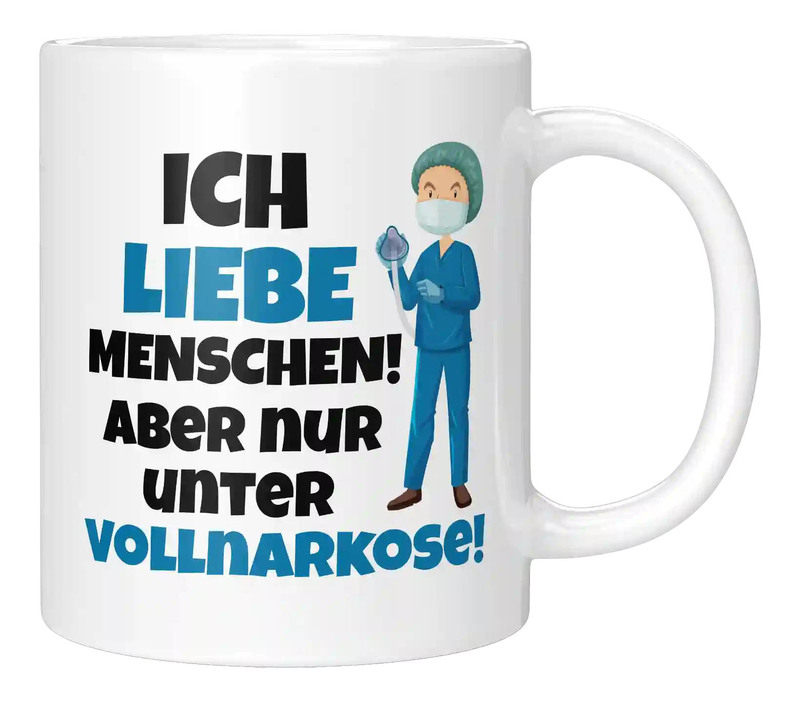 Tasse - Ich liebe Menschen