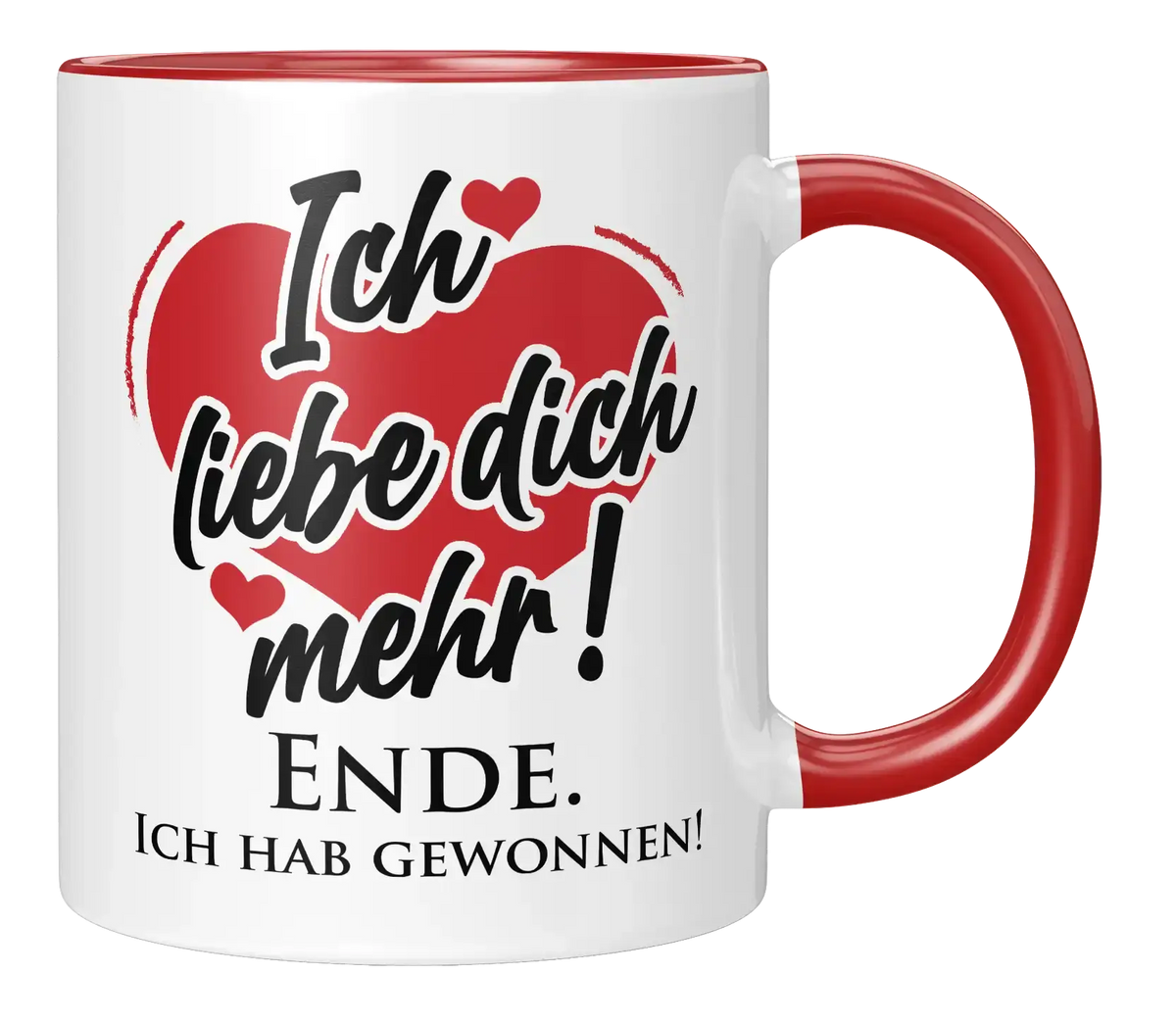Tasse - Ich liebe dich mehr