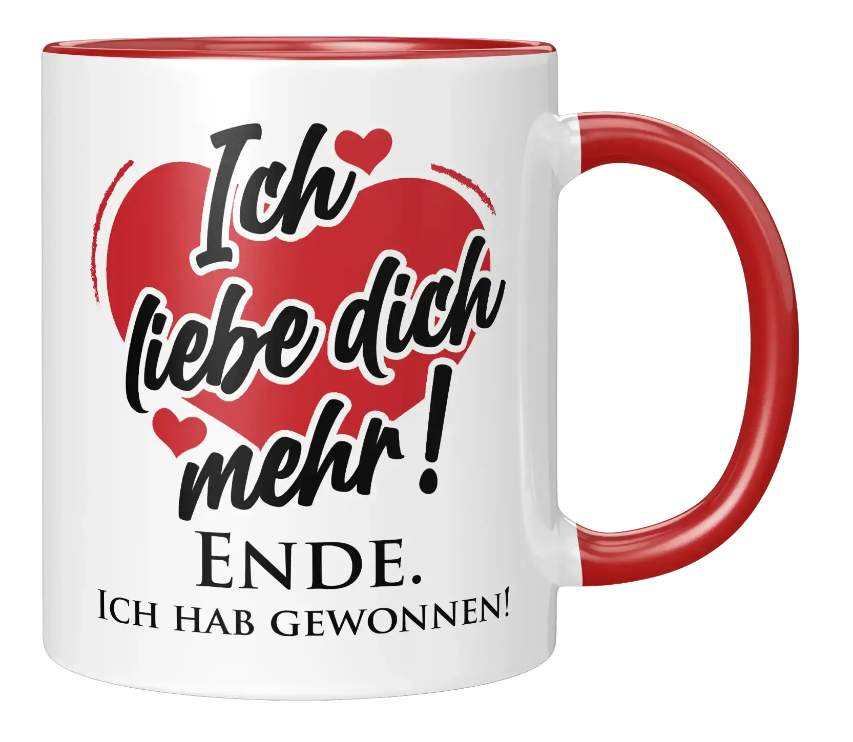 Tasse - Ich liebe dich mehr