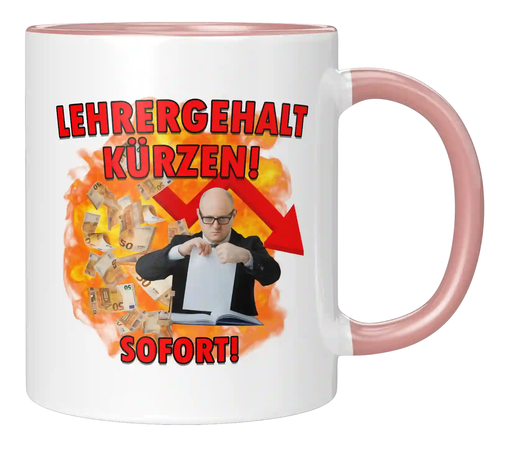 Tasse - Lehrergehalt kürzen! Sofort