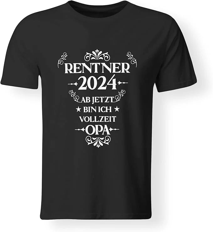 T-Shirt - Jetzt bin ich Vollzeit Opa