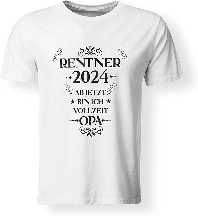 T-Shirt - Jetzt bin ich Vollzeit Opa