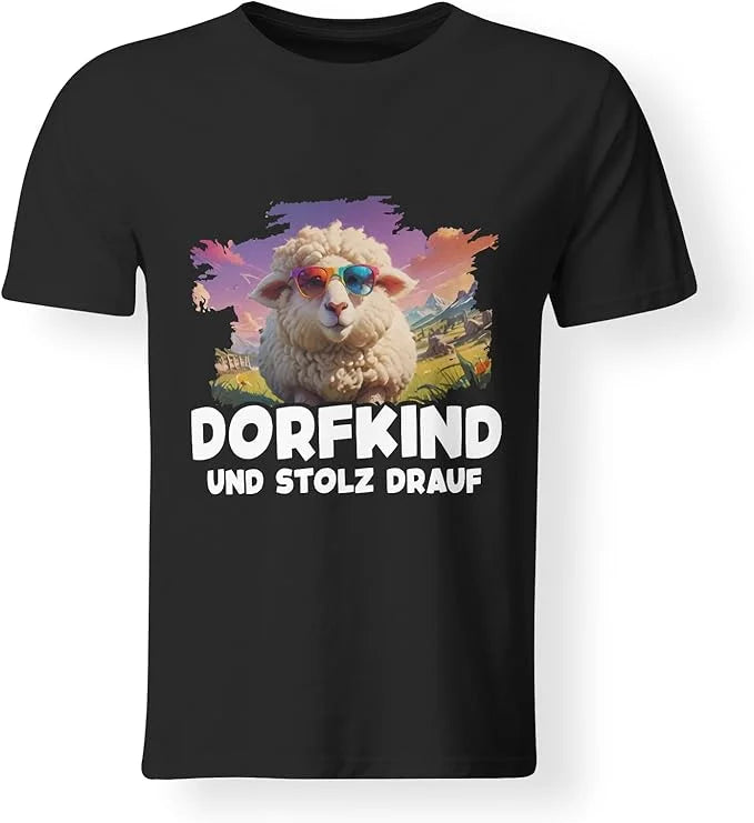 T-Shirt - Dorfkind und stolz drauf