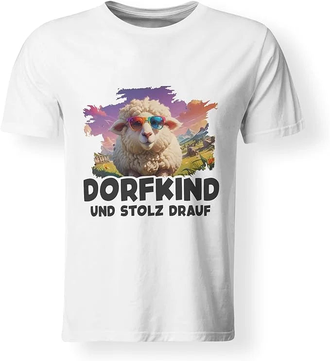 T-Shirt - Dorfkind und stolz drauf